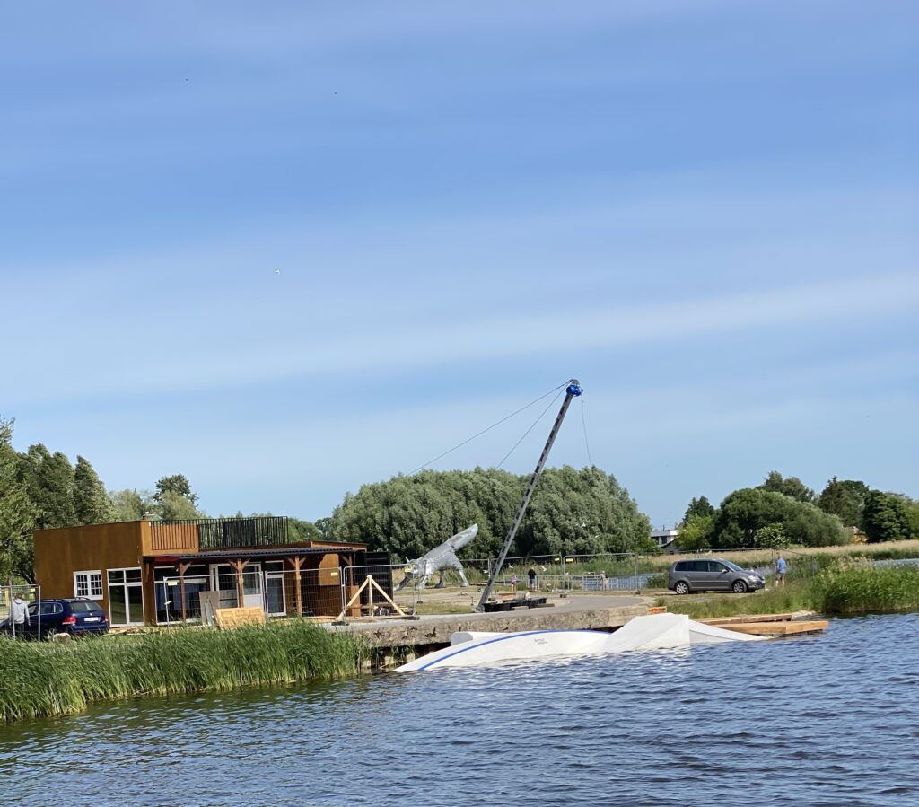 Wake parko statybos darbai Šiauliuose